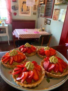 Photo de tartelettes aux fraises